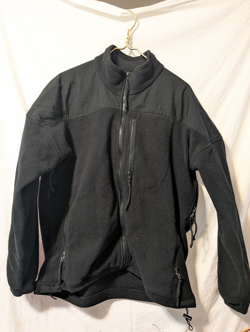 REI Men's Black Performance Fleece Jacket